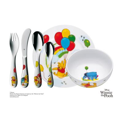 Kids cutlery set Winnie the Pooh, 6-piece